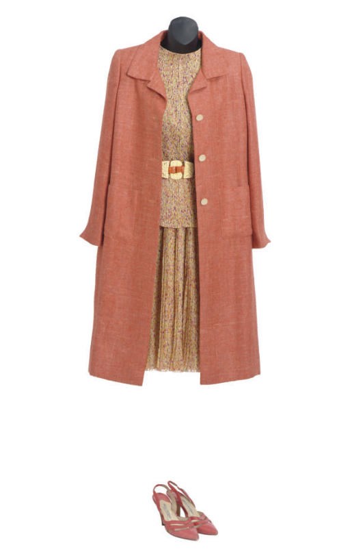 A PIERRE BALMIN ORANGE ENSEMBLE**,