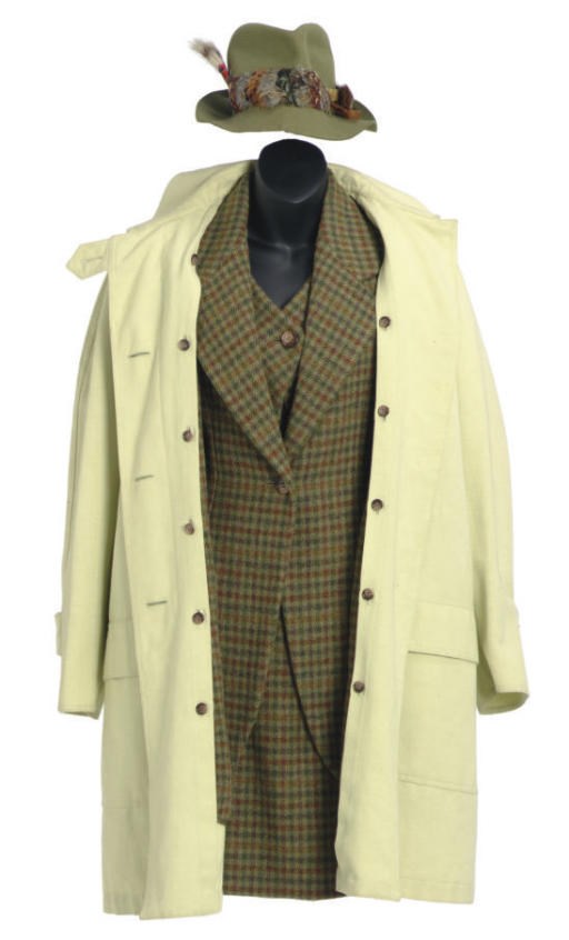A BILL BLASS HUNTING CHECK FOUR PIECE ENSEMBLE,