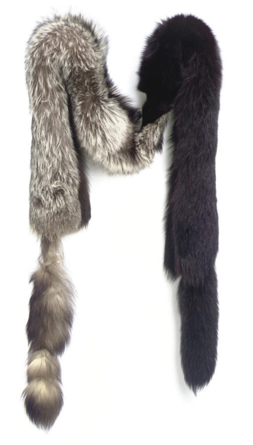 A DOUBLE FUR STOLE