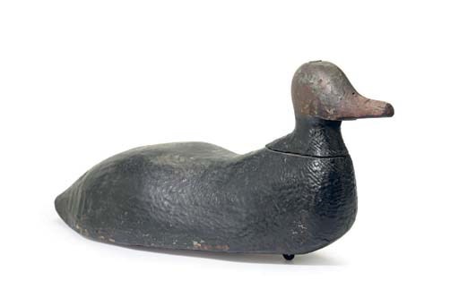A PRIMITIVE DUCK DECOY