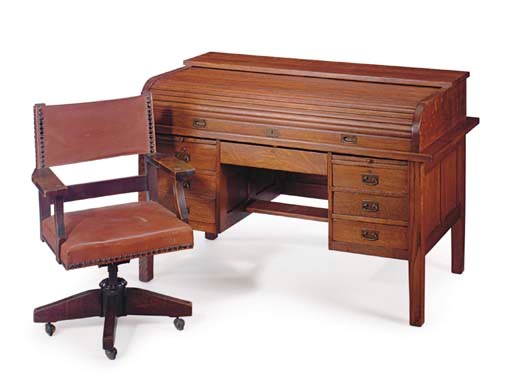 ATTRIBUTED TO L. & J.G. STICKLEY AND GUSTAV STICKLEY (1858-1942)