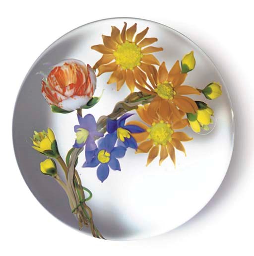 A PAUL STANKARD EXPERIMENTAL 'BRAIDED BOUQUET' WEIGHT