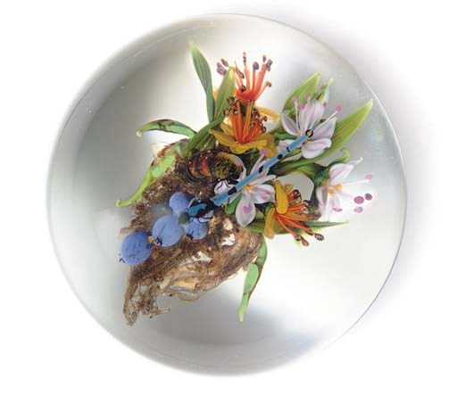 A PAUL STANKARD INSECT, BOTANICAL AND 'EARTH SPIRIT' WEIGHT