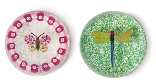 TWO PAUL YSART INSECT WEIGHTS