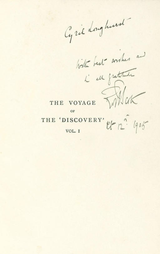 ROBERT FALCON SCOTT (1868-1912)