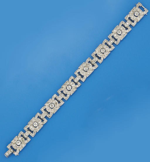 A diamond bracelet