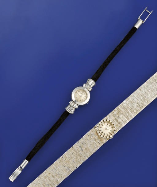 TWO LADY'S WRISTWATCHES, BY JAEGER-LECOULTRE