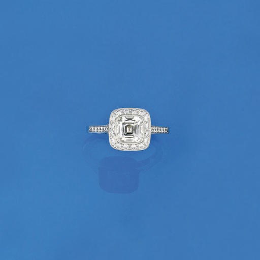 A diamond ring, by Tiffany & Co.