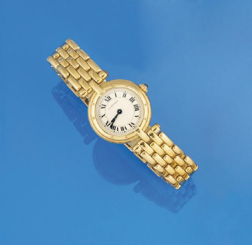 A LADY'S QUARTZ "VENDOME" WRISTWATCH, BY CARTIER