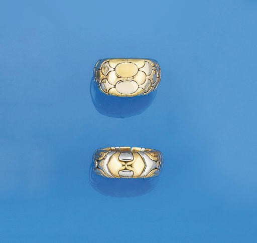 TWO BAND RINGS