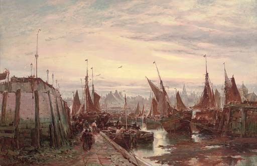 George Sheffield (1839-1890) and Samuel Bough, R.S.A. (1822-1878)
