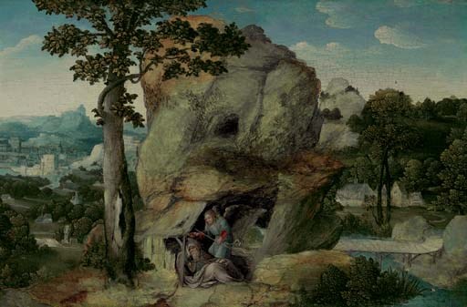 Circle of Joachim Patinir Dinant or Bouvignes? c. 1480-1524 Antwerp
