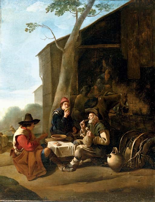 Johannes Lingelbach Frankfurt am Main 1622-1674 Amsterdam