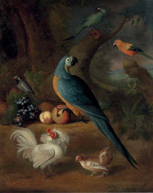 Louis Leonart Hübner active Berlin c. 1740-1769 Norwich