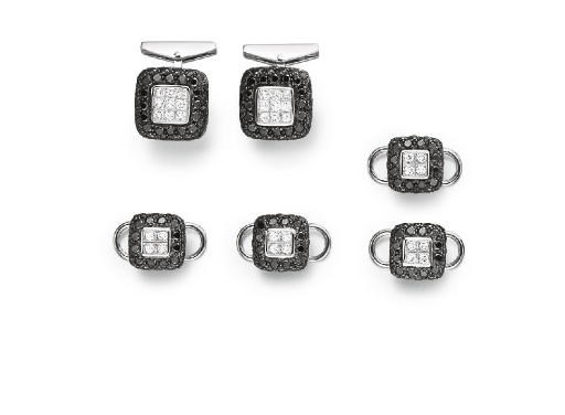 A DIAMOND DRESS-SET
