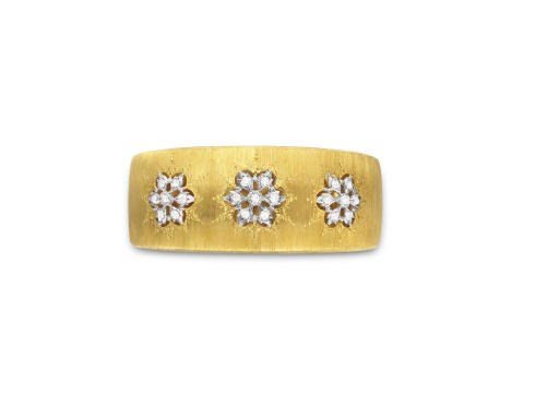 A GOLD AND DIAMOND BRACELET, BY BUCCELLATI