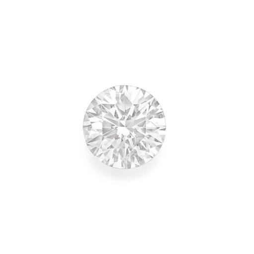 A MAGNIFICENT UNMOUNTED CIRCULAR-CUT DIAMOND
