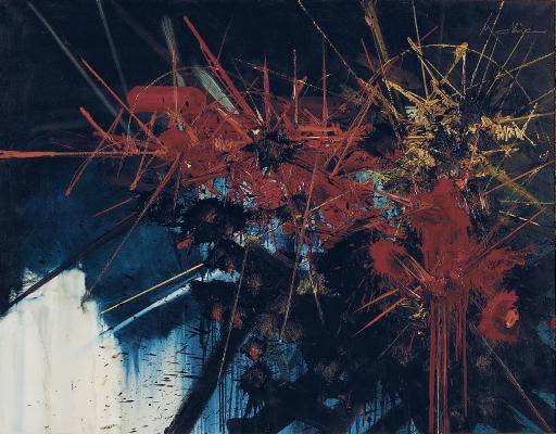 Georges Mathieu (French, b. 1921)