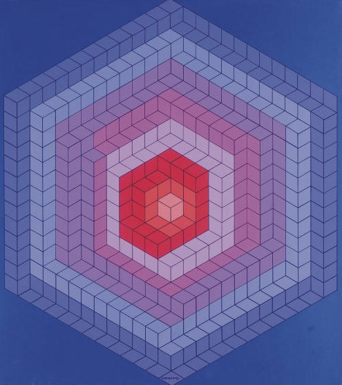 Victor Vasarely (Hungarian, 1906-1997)