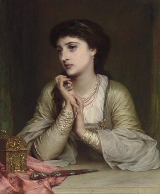 Thomas Francis Dicksee (British, 1819-1895)