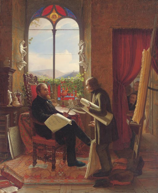 Johann Georg Meyer von Bremen (German, 1813-1886)