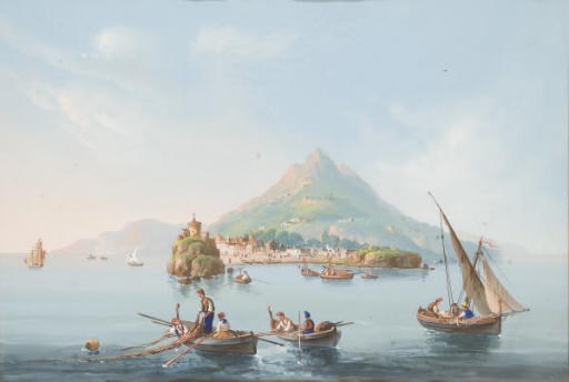 ECOLE NAPOLITAINE DU XIXEME SIECLE