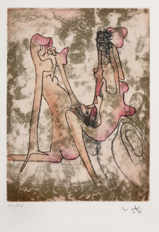 MATTA, Roberto Sebastian (1911-2002). F M R Oèmes. Paris: Éditions Georges Visat, 1971.