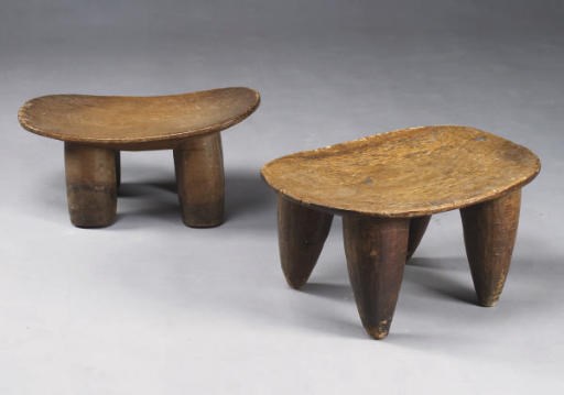 DEUX TABOURETS SENOUFO