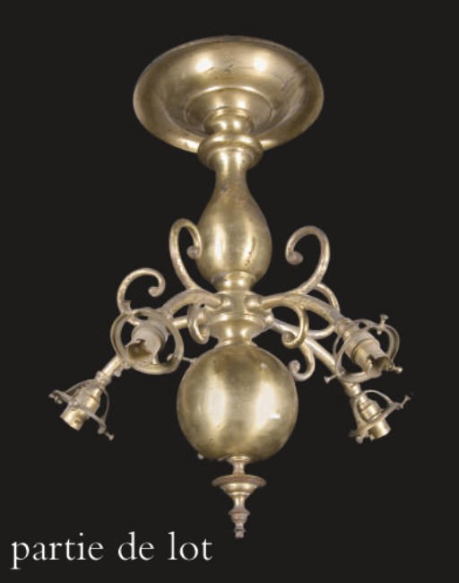 PAIRE DE SUSPENSIONS VERS 1900