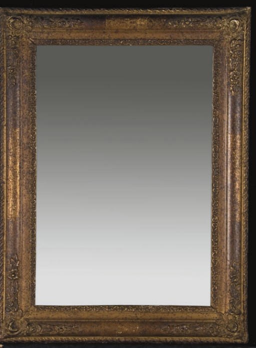 PETIT MIROIR DE LA FIN DU XIXEME SIECLE