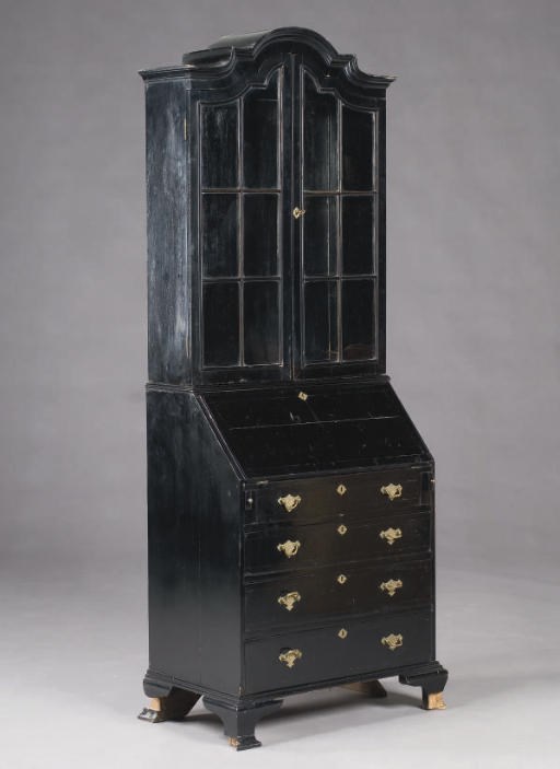 MEUBLE SCRIBAN DE STYLE ANGLAIS DU XIXEME SIECLE
