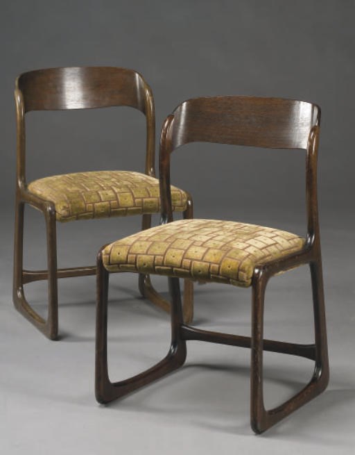 PAIRE DE CHAISES DU XXEME SIECLE