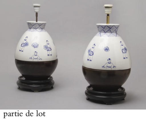 PAIRE DE LAMPES