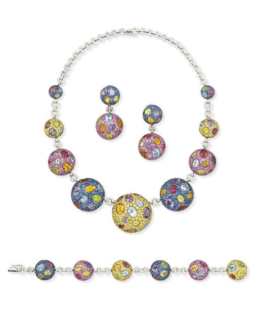 A DIAMOND AND GEM-SET SUITE