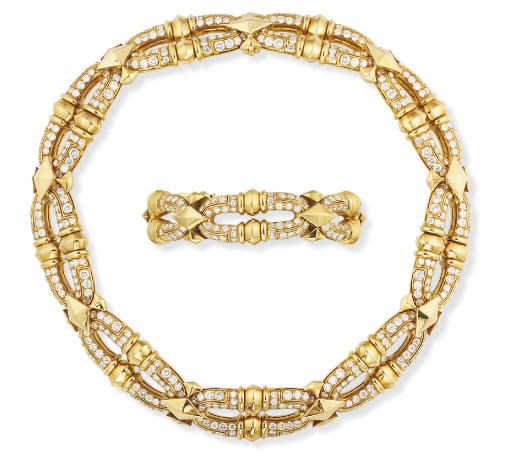 A DIAMOND SET, BY BULGARI