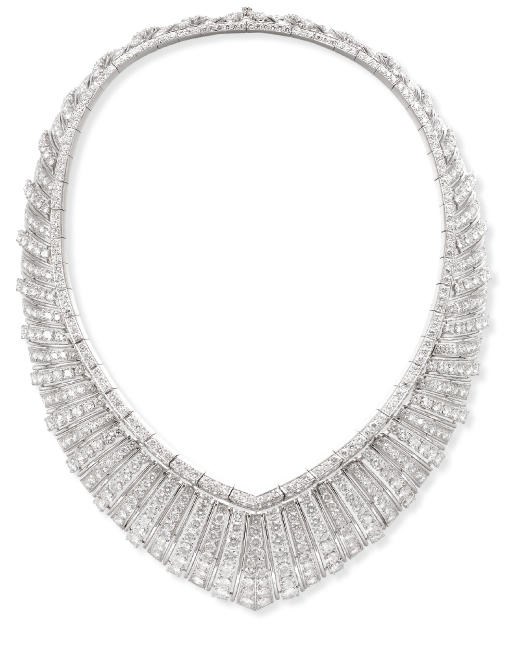 A DIAMOND NECKLACE, BY CARTIER