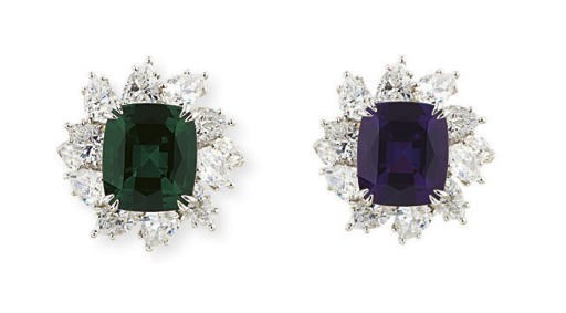 AN IMPORTANT ALEXANDRITE AND DIAMOND RING