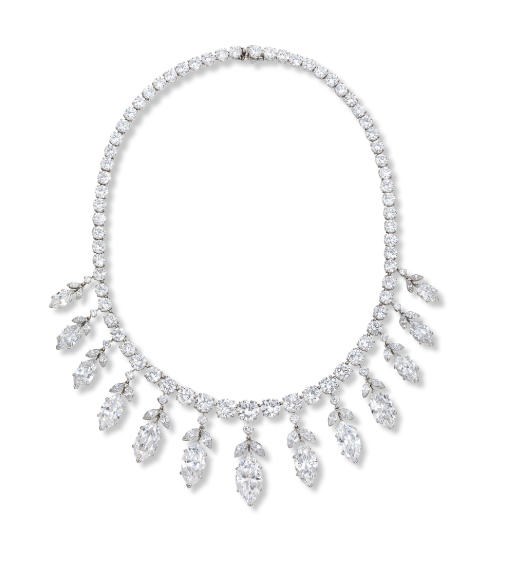 A MAGNIFICENT DIAMOND NECKLACE, BY VAN CLEEF & ARPELS