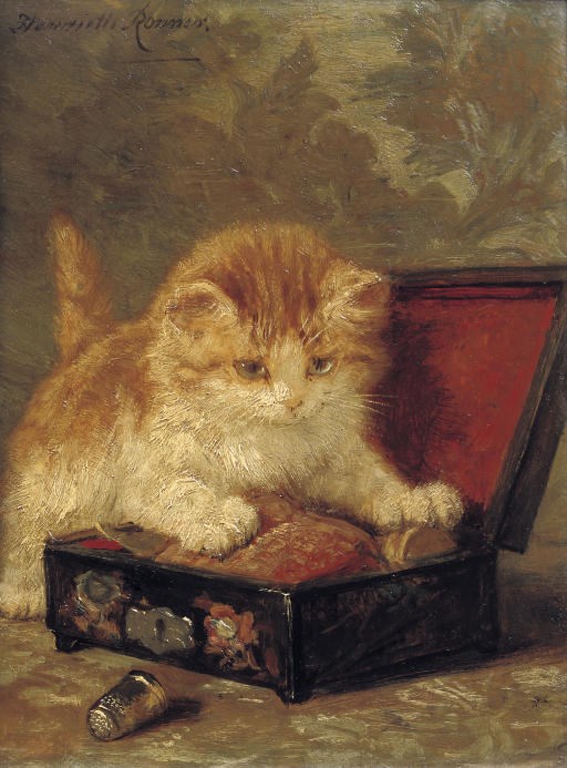 Henriette Ronner (Dutch, 1821-1909)
