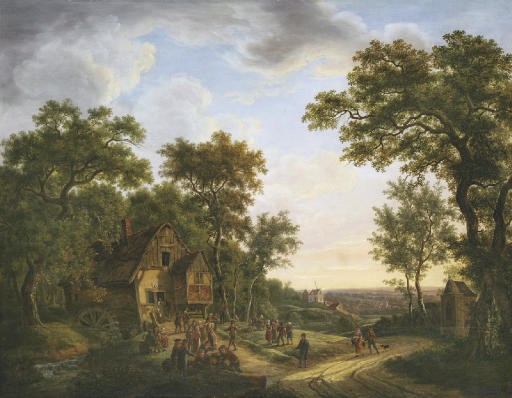Marinus Adrianus Koekkoek (Dutch, 1807-1870) and Maximilien Lambert Gelissen (Belgian, 1786-1867)