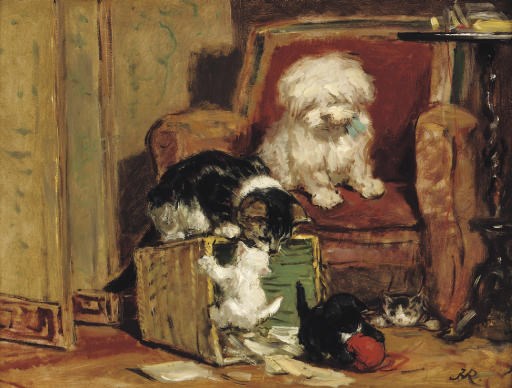 Henriette Ronner (Dutch, 1821-1909)