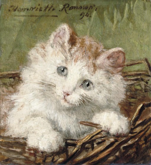 Henriette Ronner (Dutch, 1821-1909)