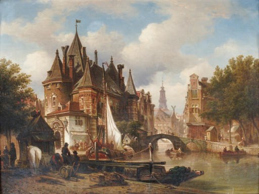 Elias Pieter van Bommel (Dutch, 1819-1890)