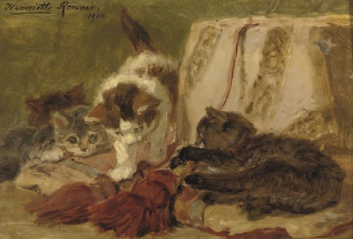 Henriette Ronner (Dutch, 1821-1909)