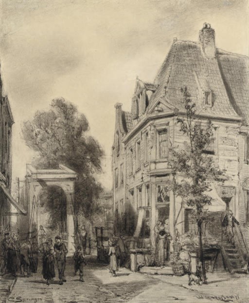 Cornelis Springer (Dutch, 1817-1891)