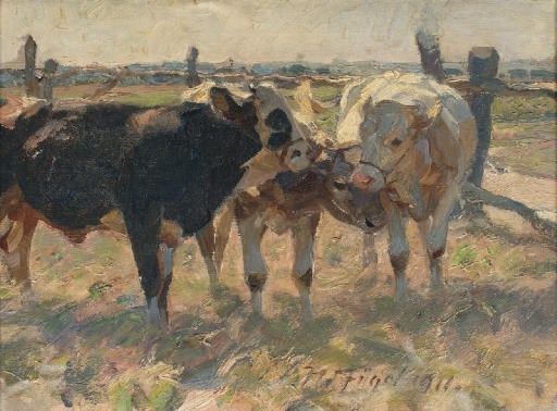 Heinrich Johann von Zügel (German, 1850-1941)
