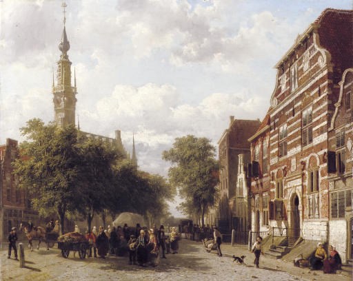 Cornelis Springer (Dutch, 1817-1891)