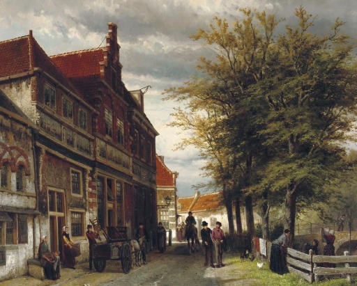 Cornelis Springer (Dutch, 1817-1891)