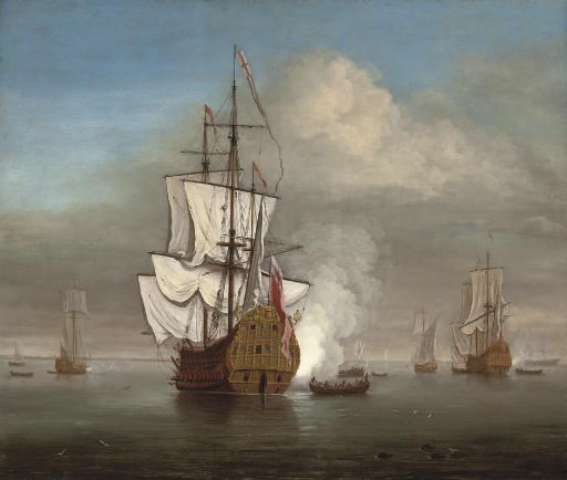Studio of Willem van de Velde, the Younger (Leiden 1633-1707 London)