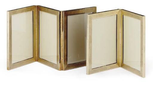 TWO GEORGE V GOLD PICTURE FRAMES